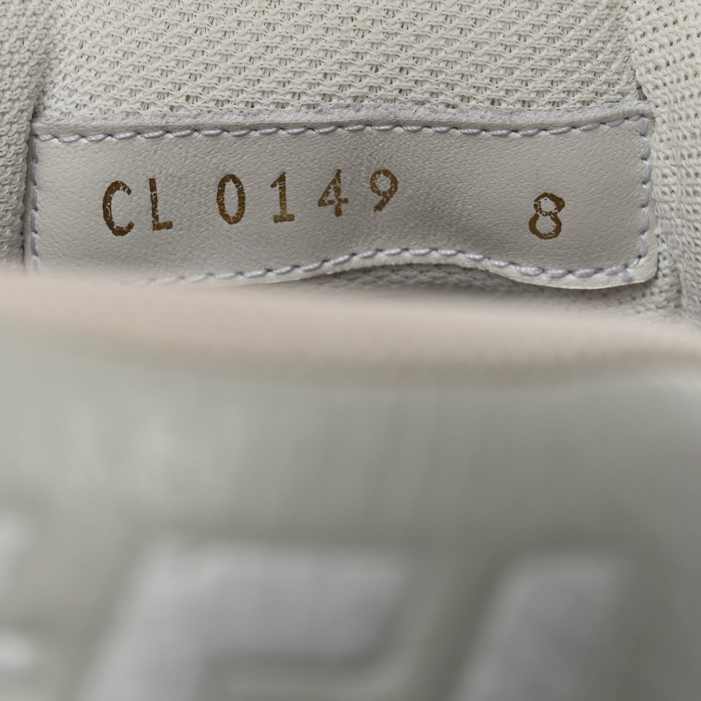 Calfskin Mens LV Trainer Sneakers 8 White