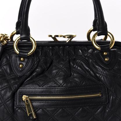 Marc Jacobs Calfskin Quilted Stam Black 11 of 11