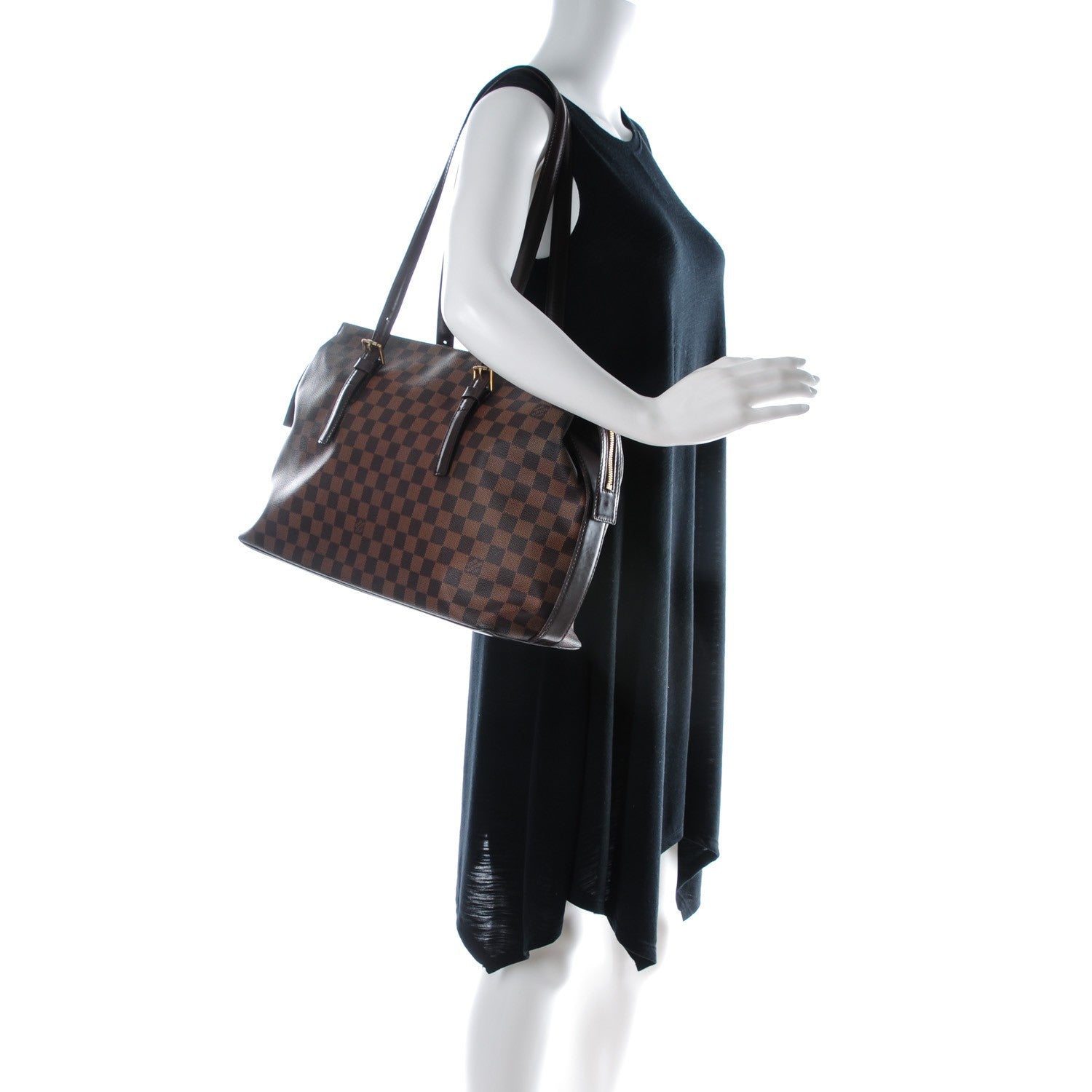 Louis Vuitton Damier Ebene Chelsea Tote 2 of 8