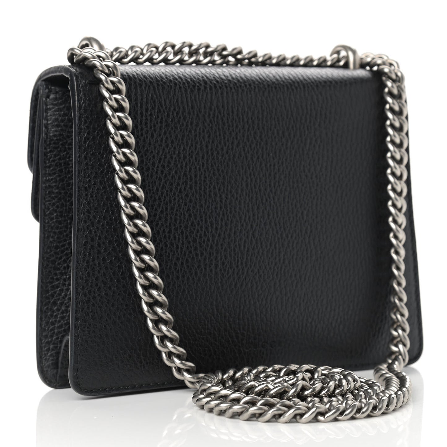 Calfskin Mini Dionysus Shoulder Bag Black