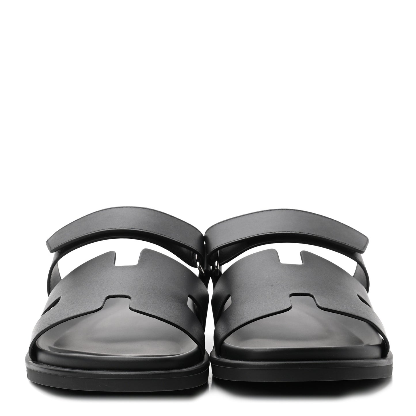 Calfskin Mens Chypre Sandals 44 Black