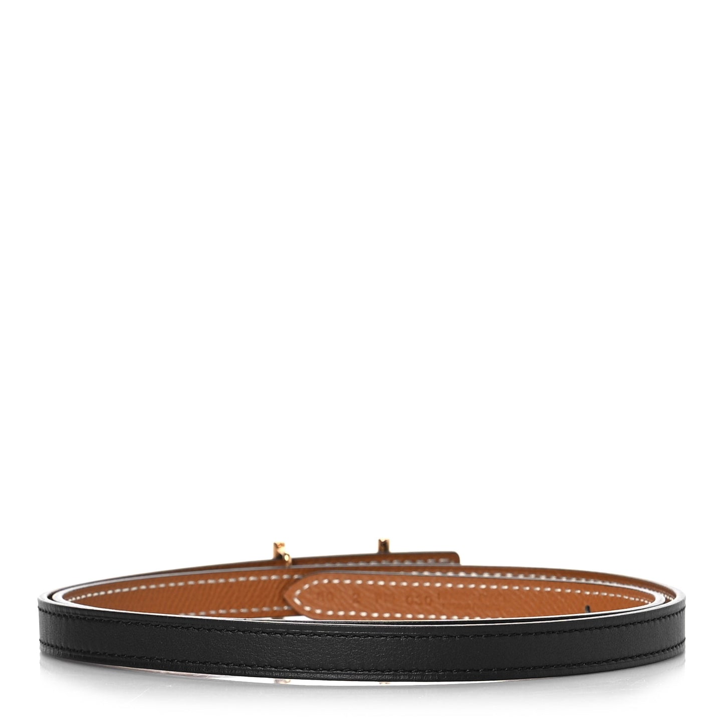 Swift Epsom 13mm Ancre Belt 80 Black Gold