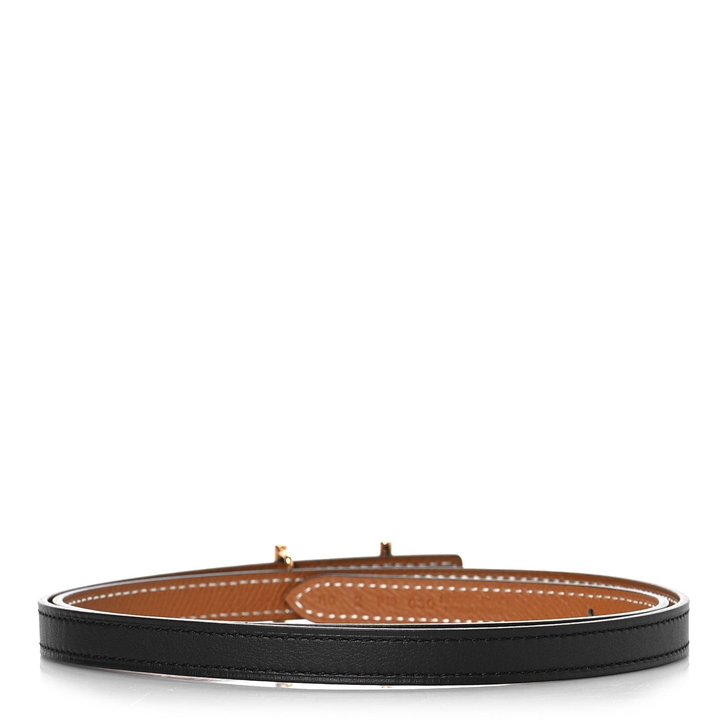 Hermes Swift Epsom 13mm Ancre Belt 80 Black Gold 2 of 6