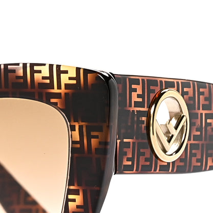 Fendi Acetate F is Fendi FF 51mm Cat Eye Sunglasses 0327/S Tortoise Camouflage 7 of 7
