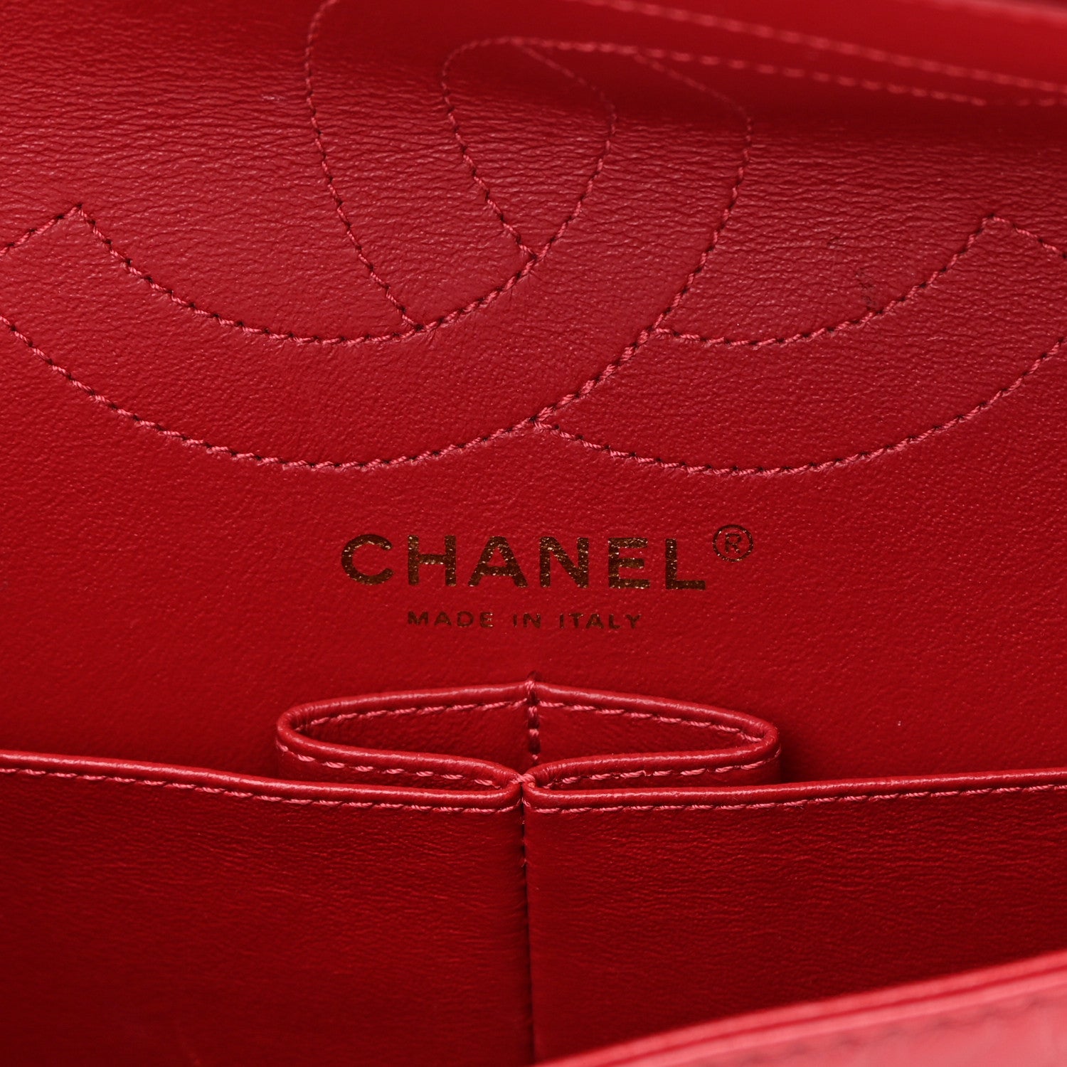 Chanel Aged Calfskin Quilted 2.55 Reissue 226 Flap Red 6 of 15