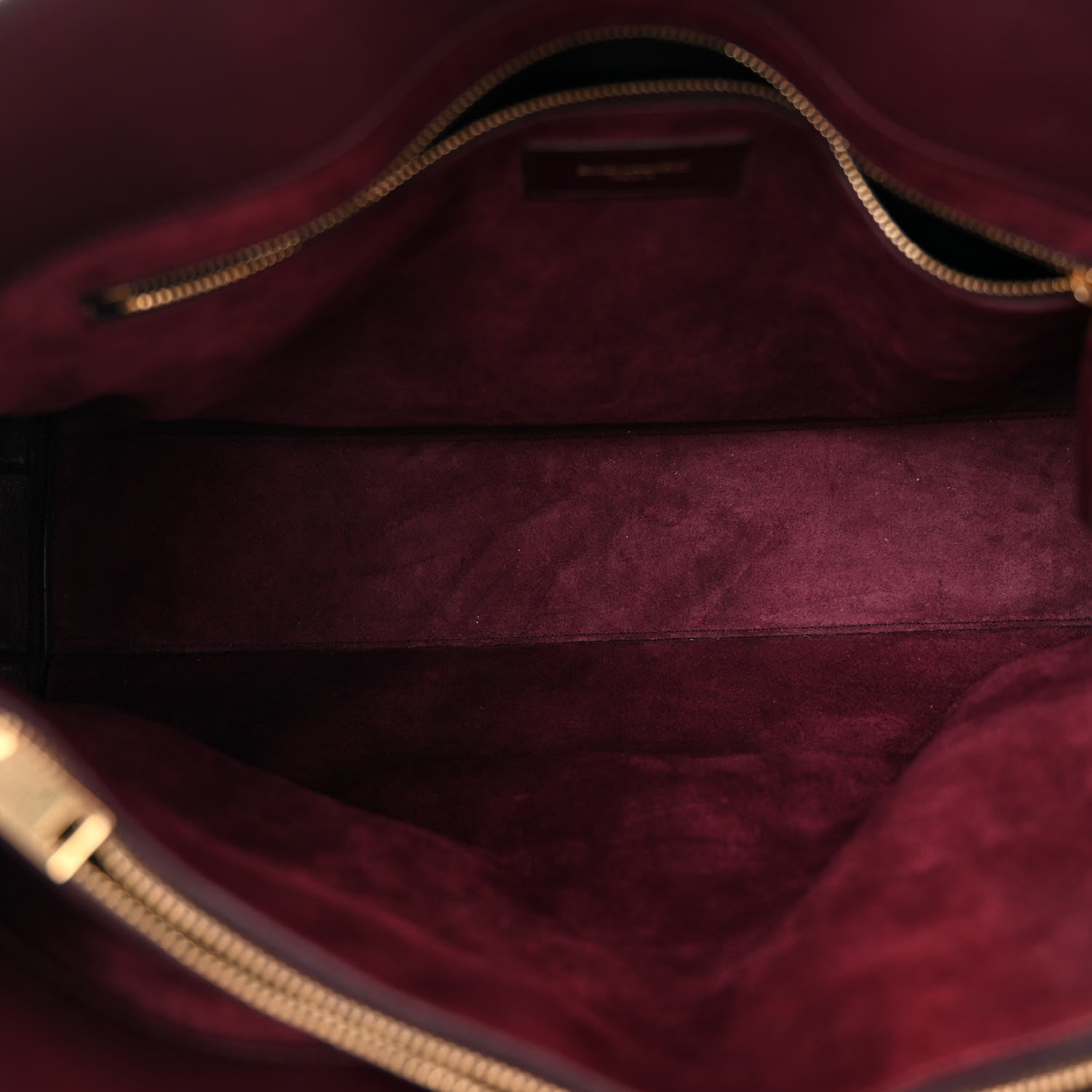 Saint Laurent Calfskin Large Sac de Jour Carryall Amarena 5 of 14