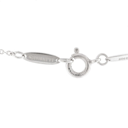 Tiffany Sterling Silver 16mm Elsa Peretti Open Heart Pendant Necklace 4 of 6