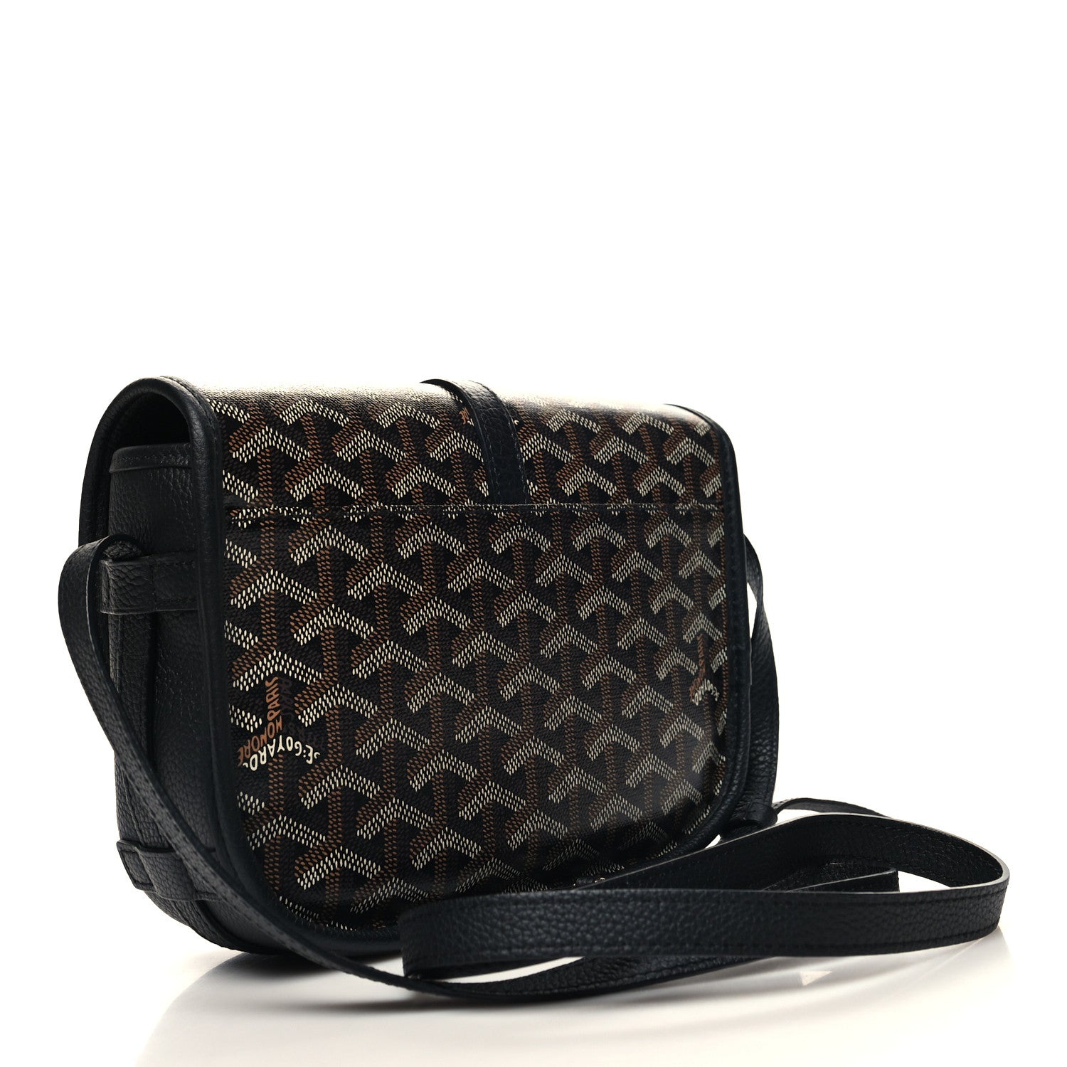 Goyard Goyardine Belvedere II PM Messenger Bag Black 3 of 9