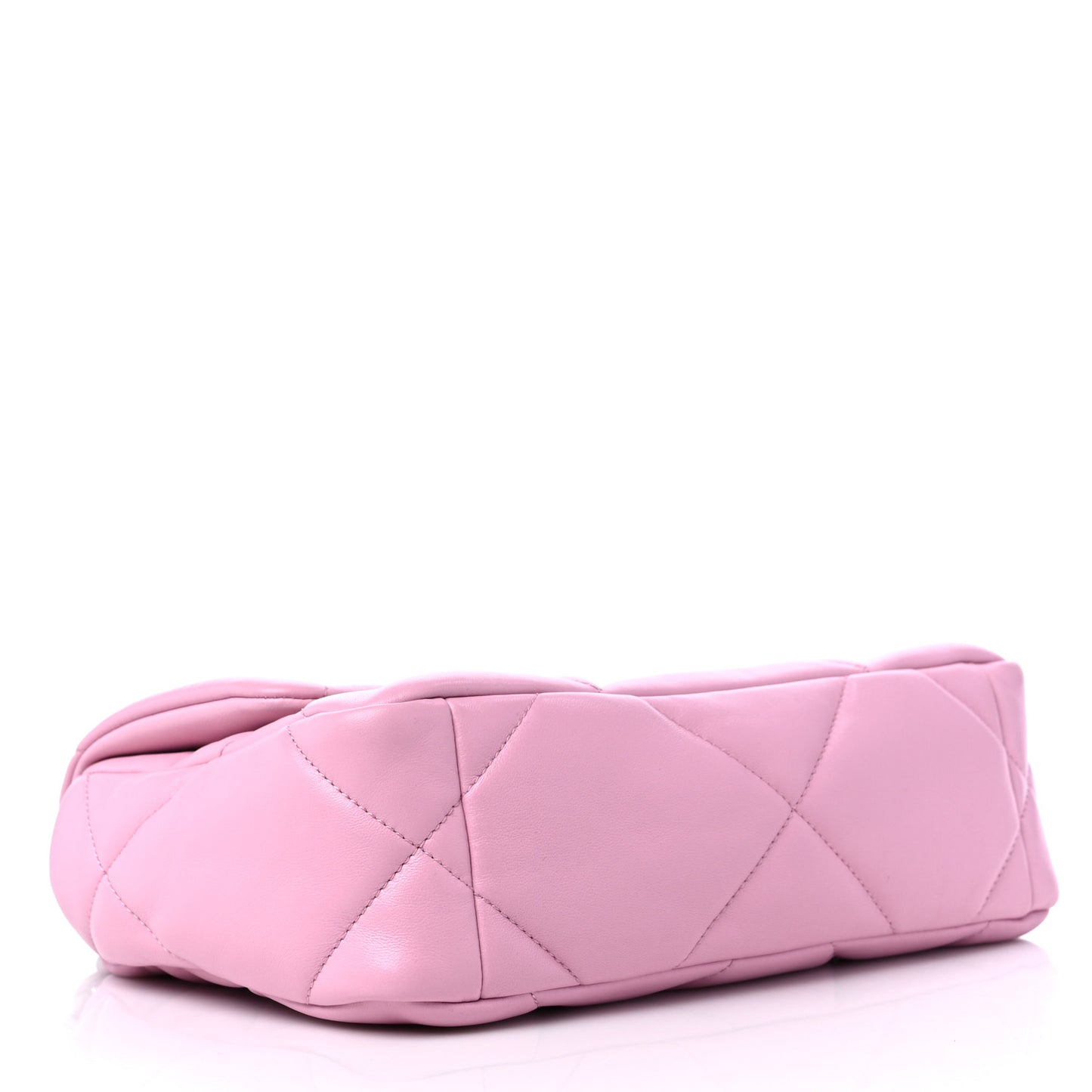 Lambskin Quilted Medium Chanel 19 Flap Pink