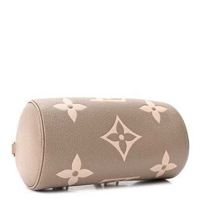 Louis Vuitton Empreinte Monogram Giant Papillon BB Tourterelle Cream 3 of 9