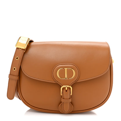 Christian Dior Box Calfskin Medium Bobby Flap Camel 1 of 12