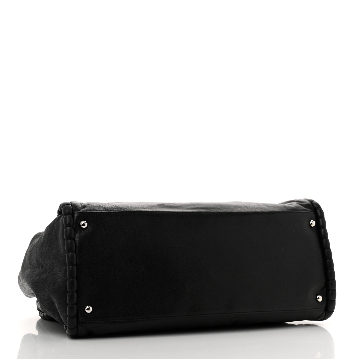 Chanel Calfskin On the Bund Open Accordion Tote Black 4 of 13