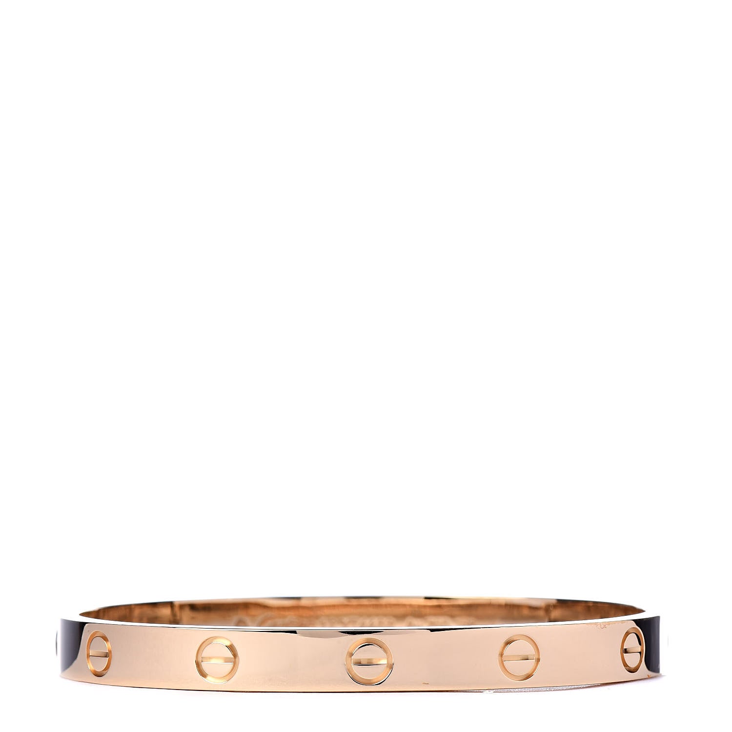 Cartier 18K Yellow Gold LOVE Bracelet 17 1 of 7