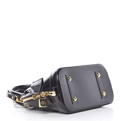 Louis Vuitton Vernis Alma BB Amarante 4 of 10