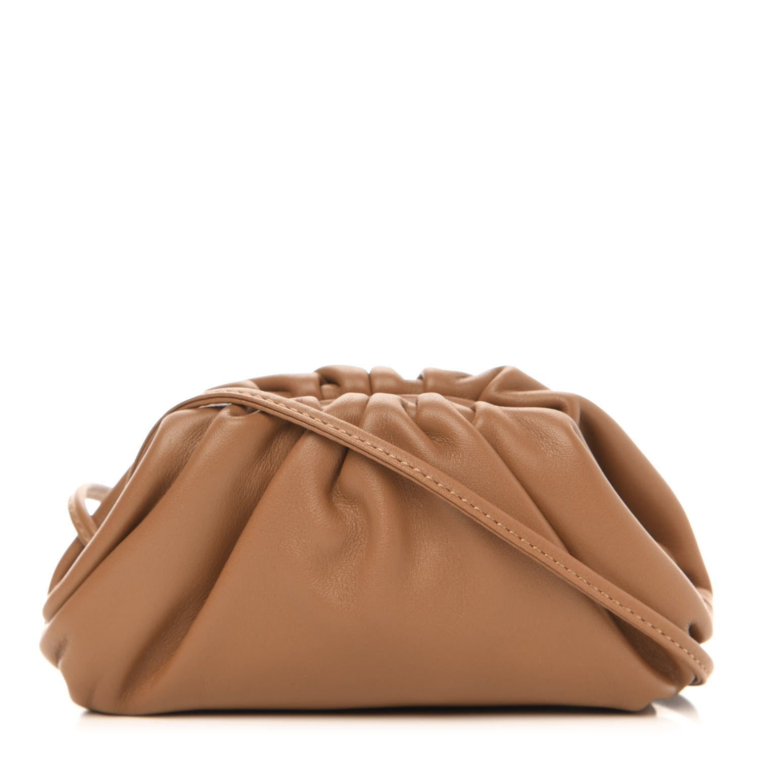 Bottega Veneta Butter Calfskin Coin Purse Cammello 1 of 10