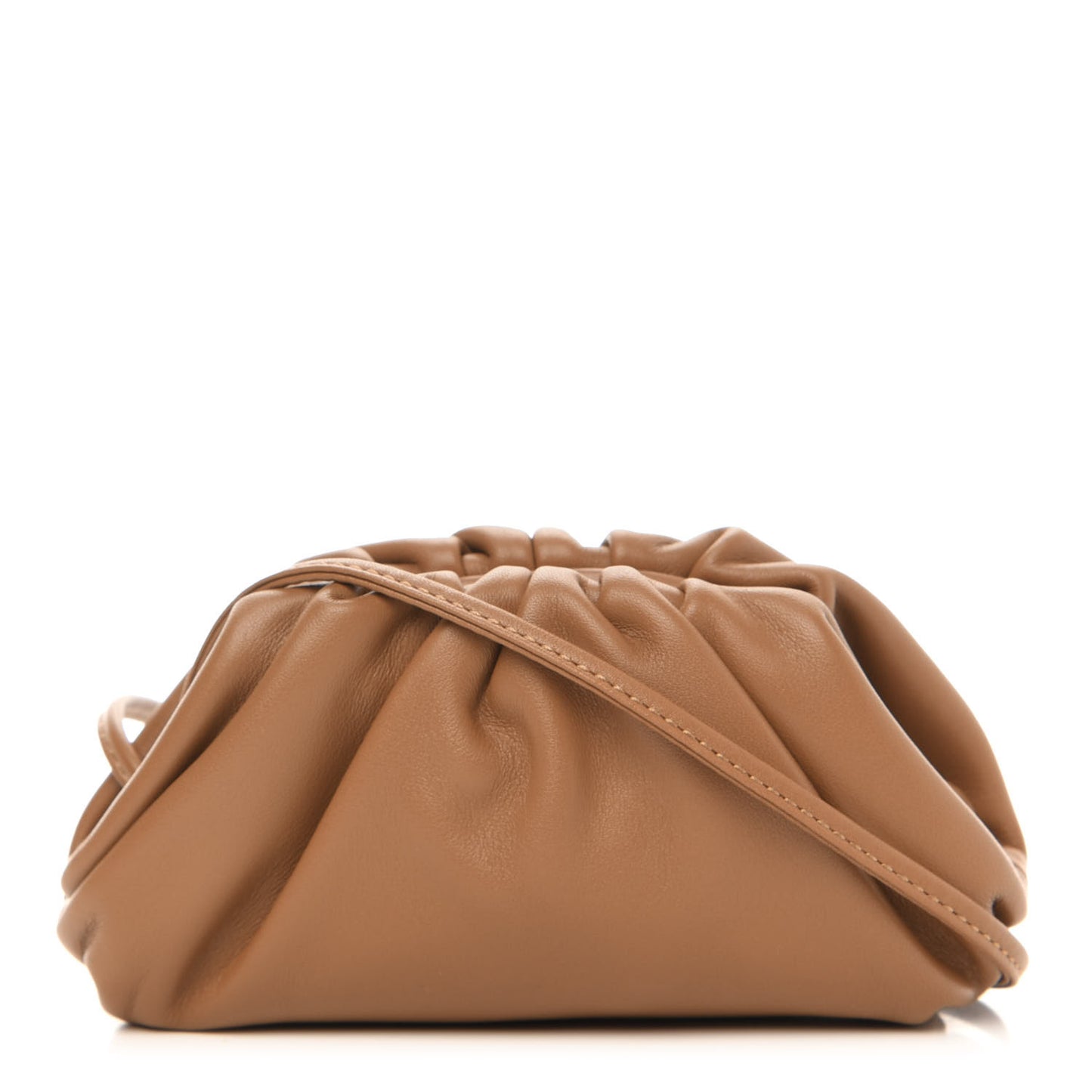 Butter Calfskin Coin Purse Cammello