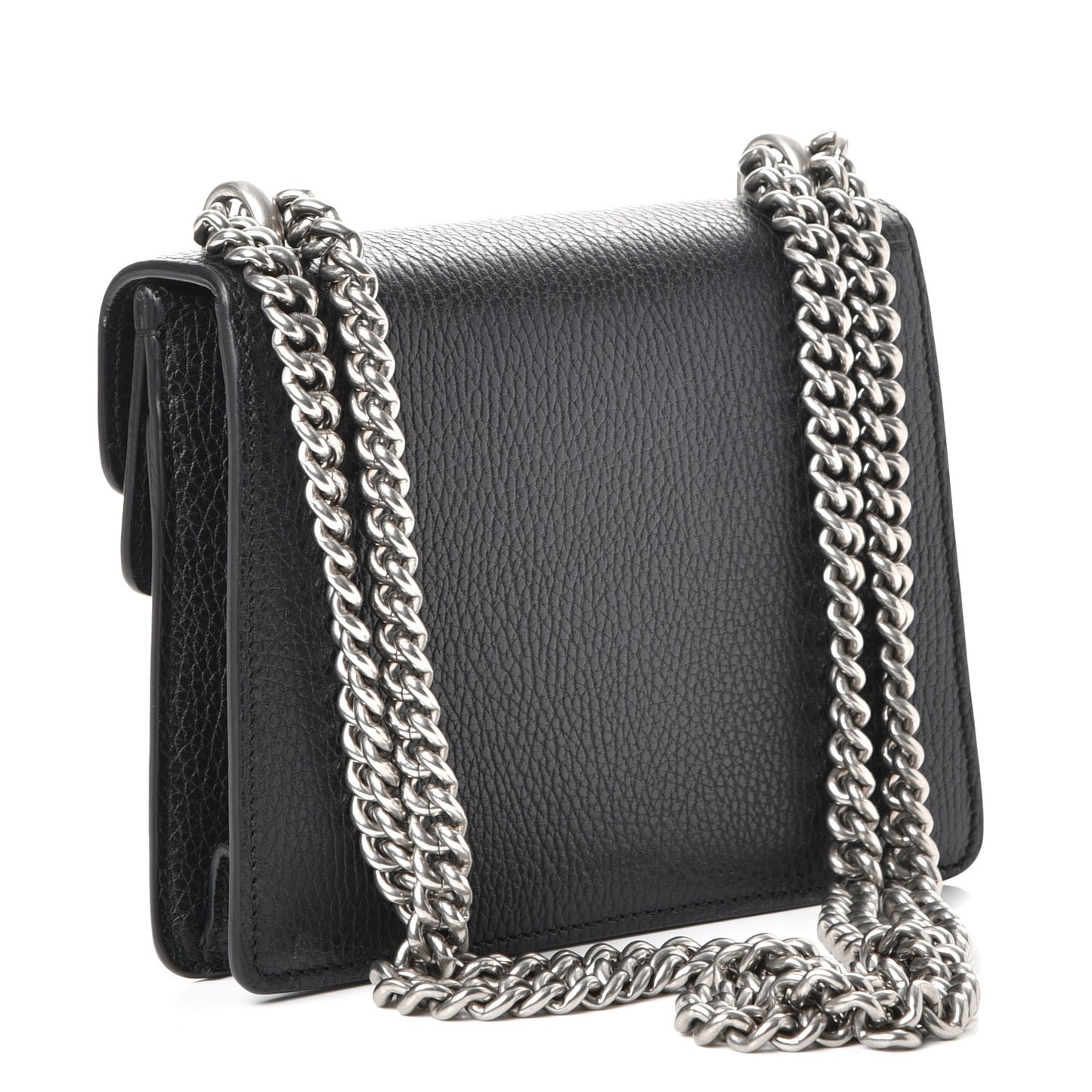 Calfskin Mini Dionysus Shoulder Bag Black