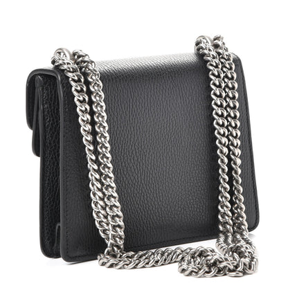 Gucci Calfskin Mini Dionysus Shoulder Bag Black 4 of 8