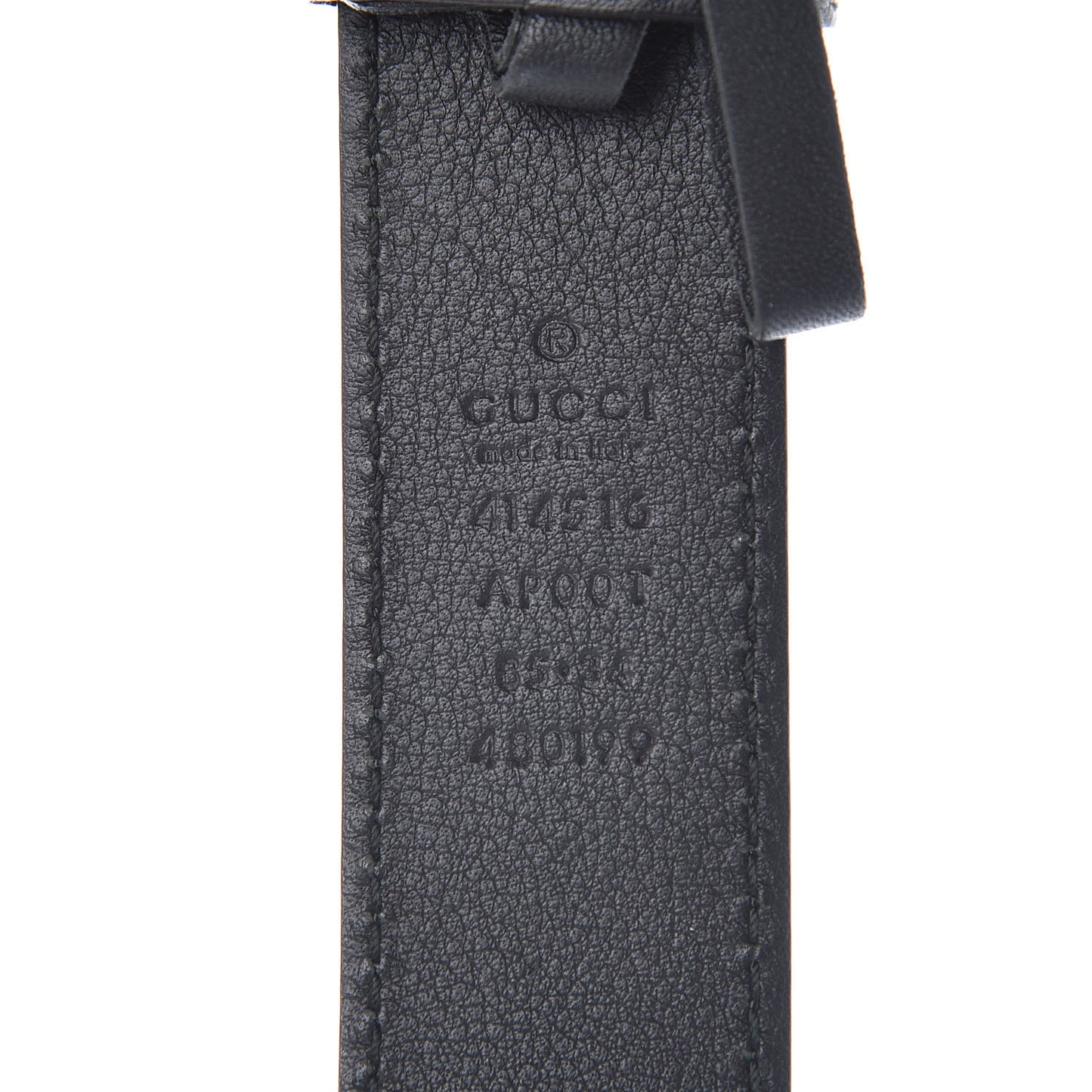 Calfskin Double G 30mm Belt 85 34 Black