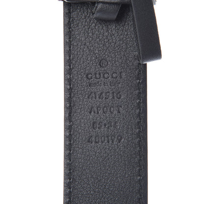 Gucci Calfskin Double G 30mm Belt 85 34 Black 4 of 8
