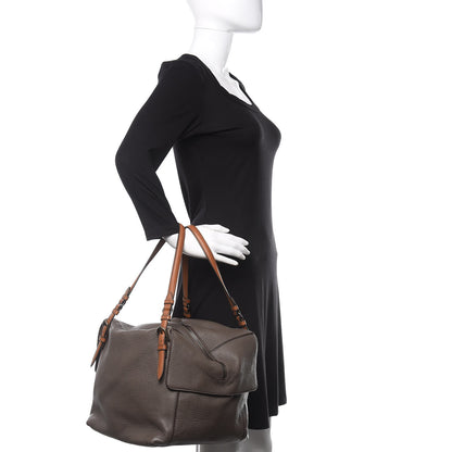 Bottega Veneta Cervo Deerskin Shoulder Bag Brown 2 of 9