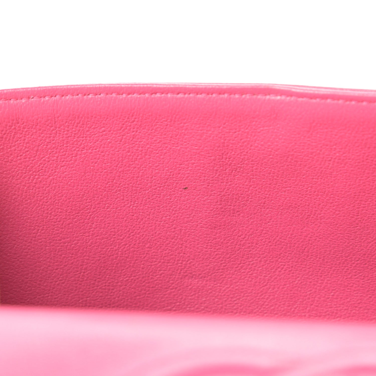 Chanel Lambskin Quilted Medium Double Flap Fuchsia 14 of 19