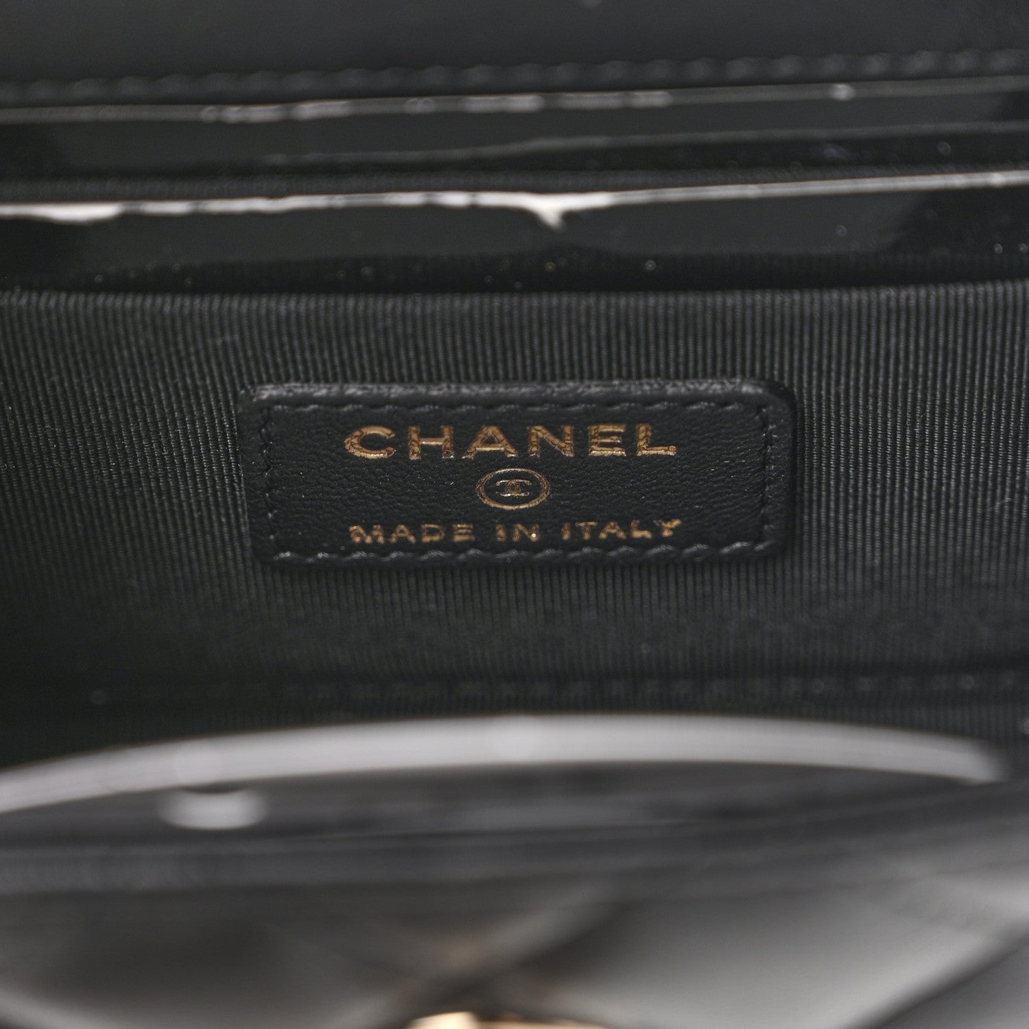 Chanel Lambskin Quilted Mini Trendy CC Chain Wallet Black 6 of 12