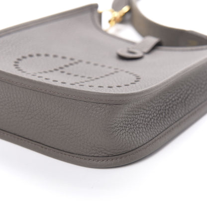 Hermes Taurillon Clemence Evelyne TPM Etain 9 of 11