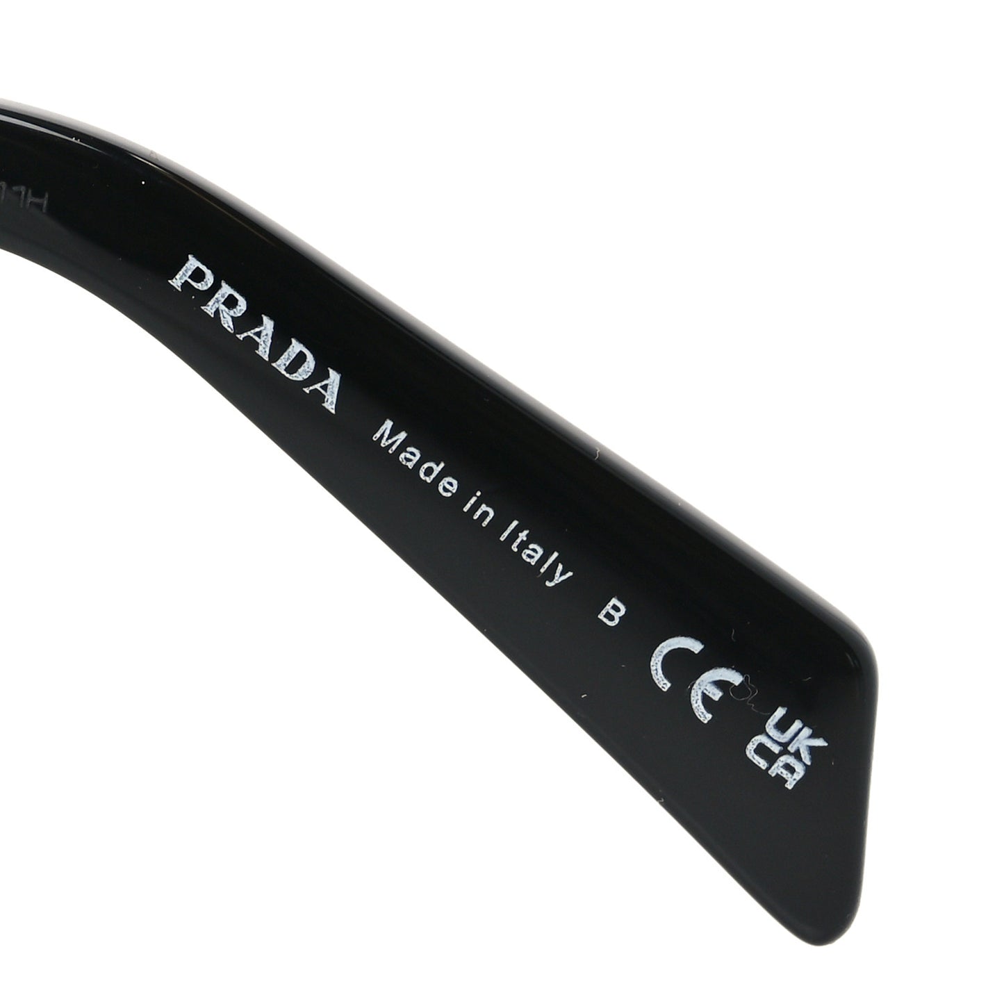 Acetate Square Sunglasses SPR C07 Black