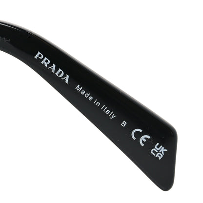 Prada Acetate Square Sunglasses SPR C07 Black 5 of 7