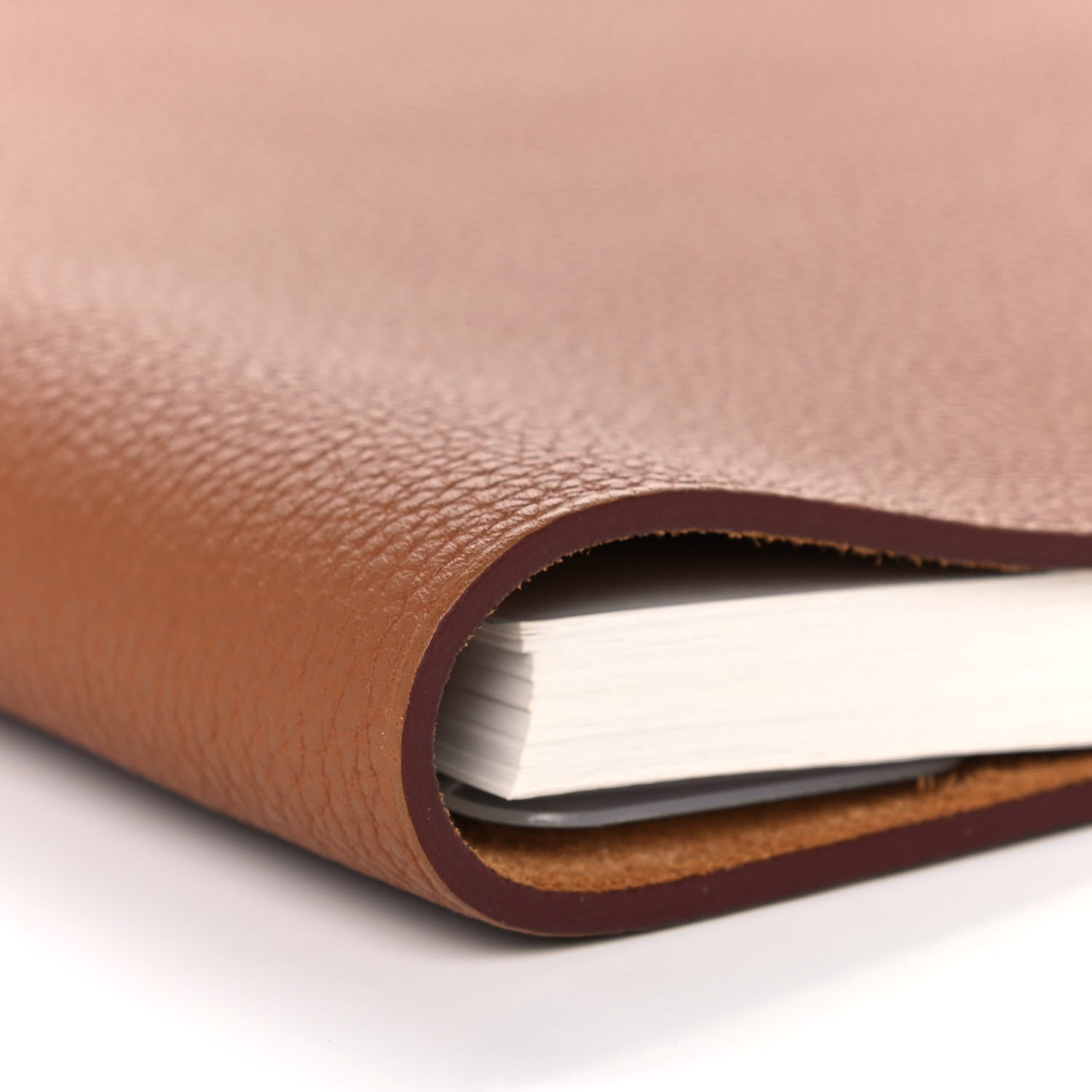 Hermes Togo Ulysse MM Notebook Cover Gold 10 of 13