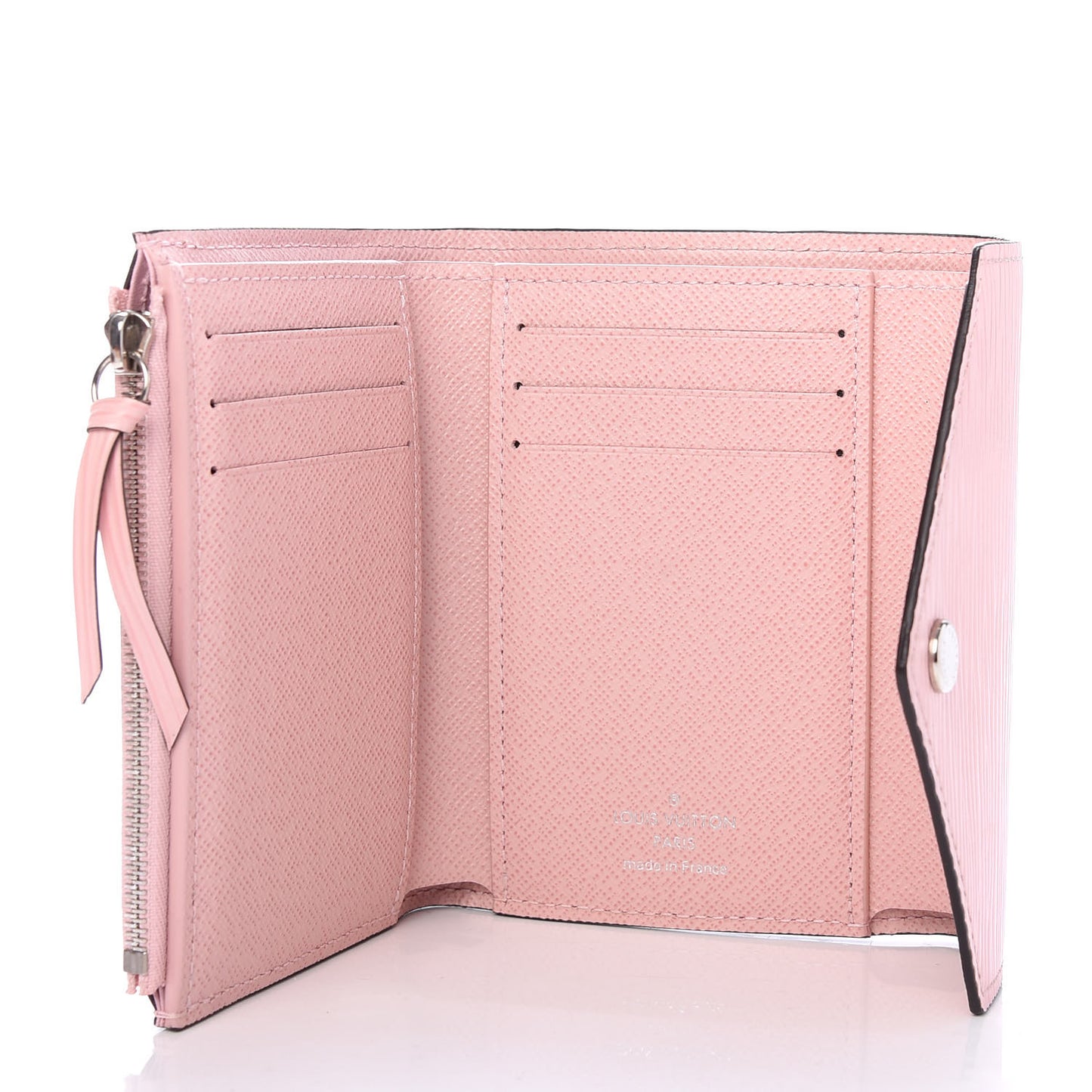 Epi Victorine Wallet Rose Ballerine