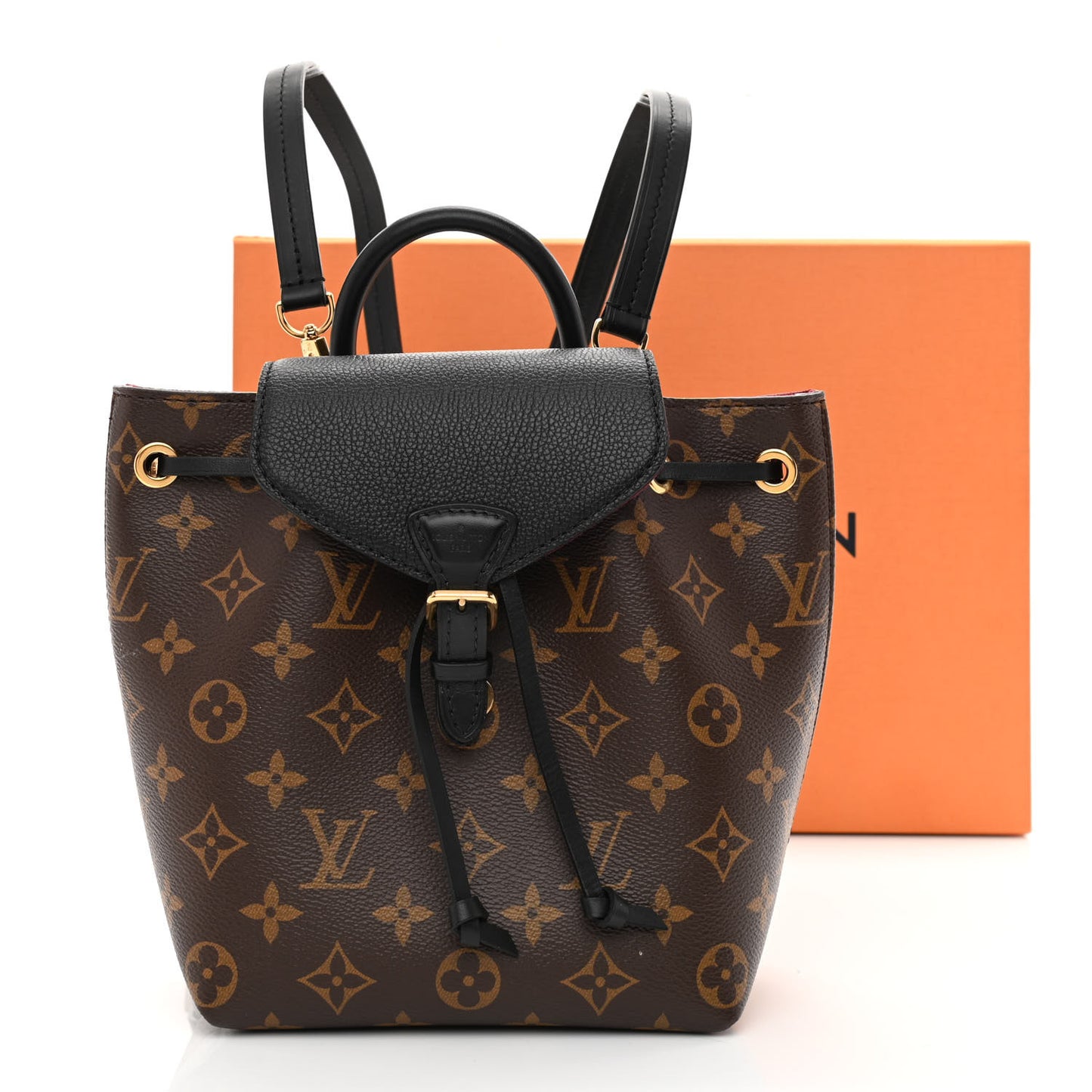Monogram BB Montsouris NM Backpack Black