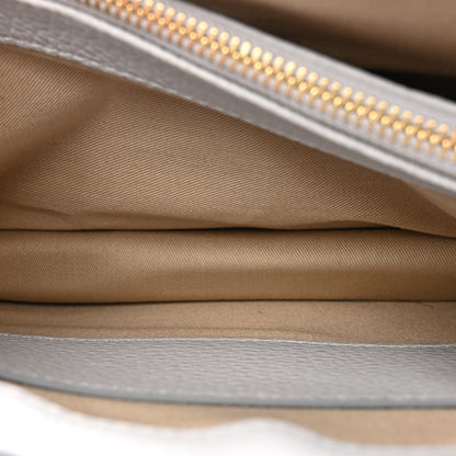 Chloe Grained Calfskin Small Aby Day Shoulder Bag Light Cloud 6 of 14