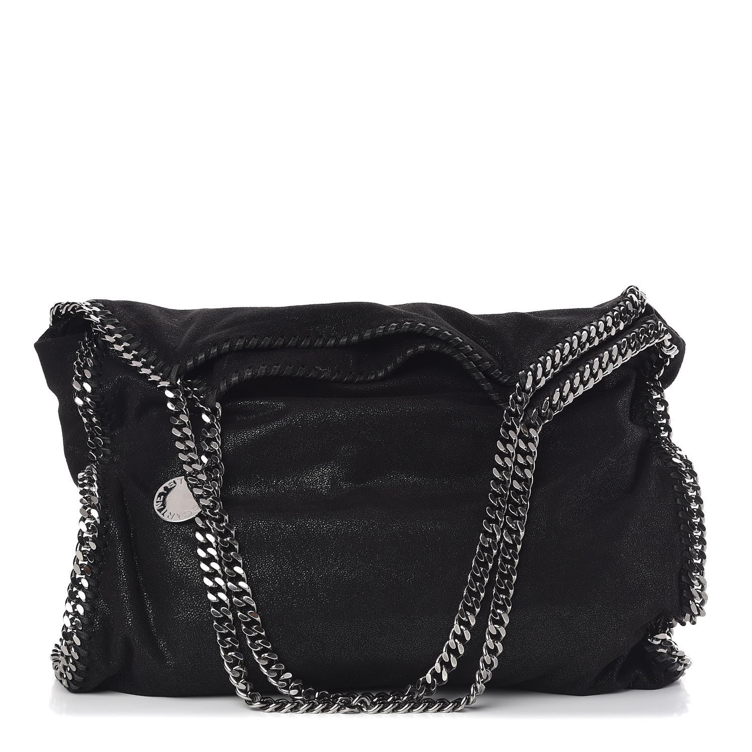 Stella McCartney Shaggy Deer Big Falabella Tote Black 1 of 13
