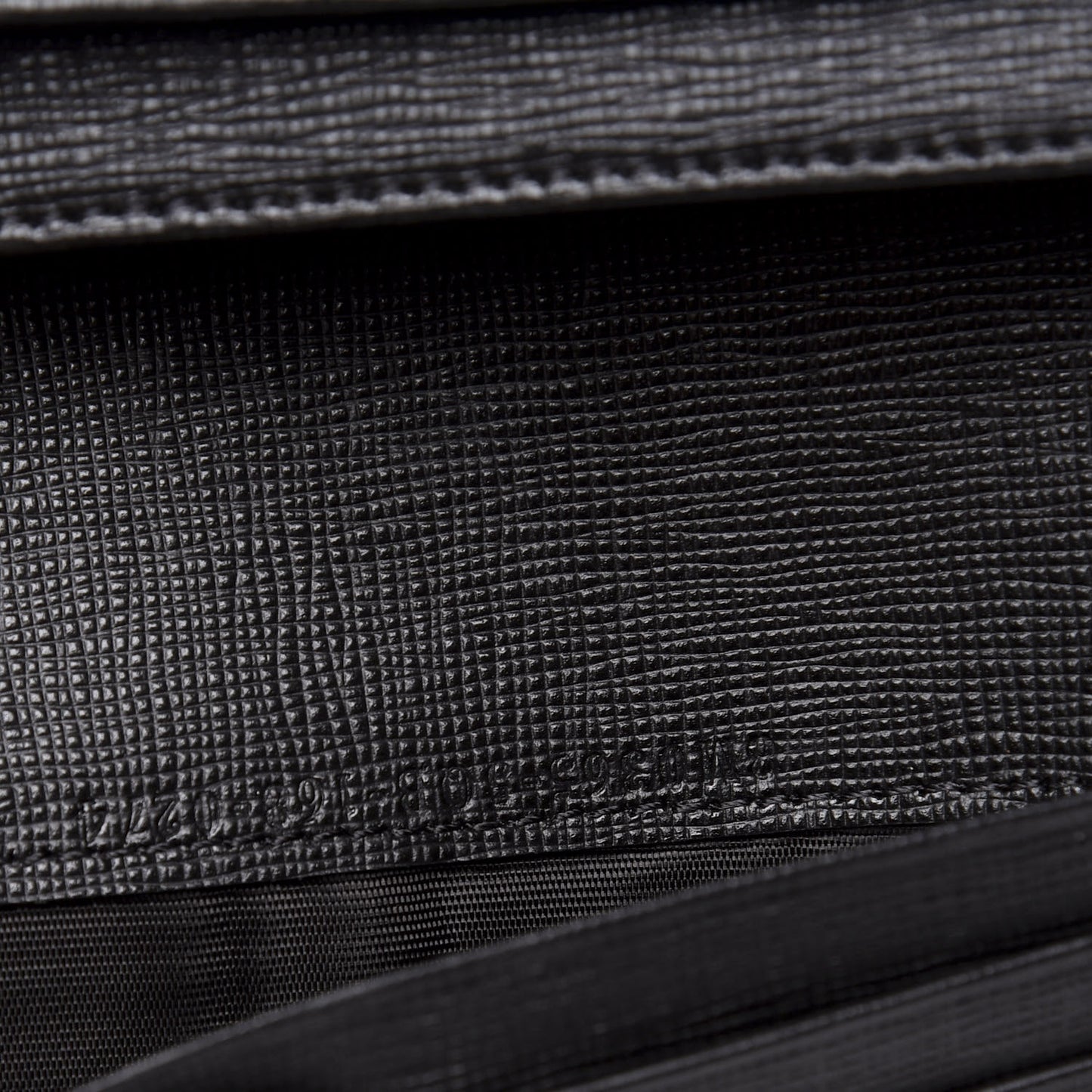 Vitello Elite Studded Monster Continental Wallet on Chain Black