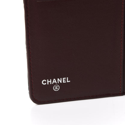 Chanel Lambskin Quilted Zipped Pocket Wallet Black 6 of 8