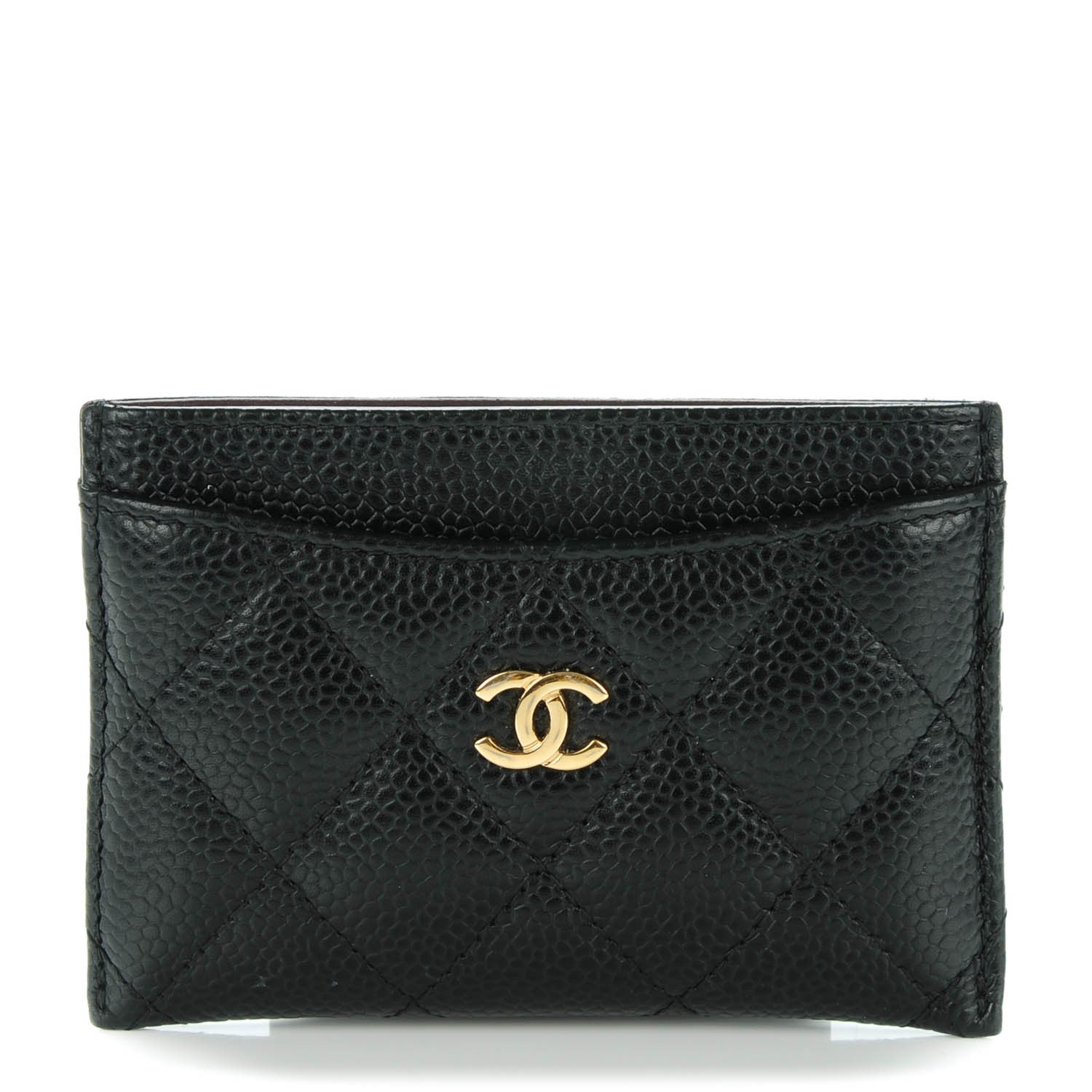 Chanel Caviar Quilted Card Holder Black 1 of 8
