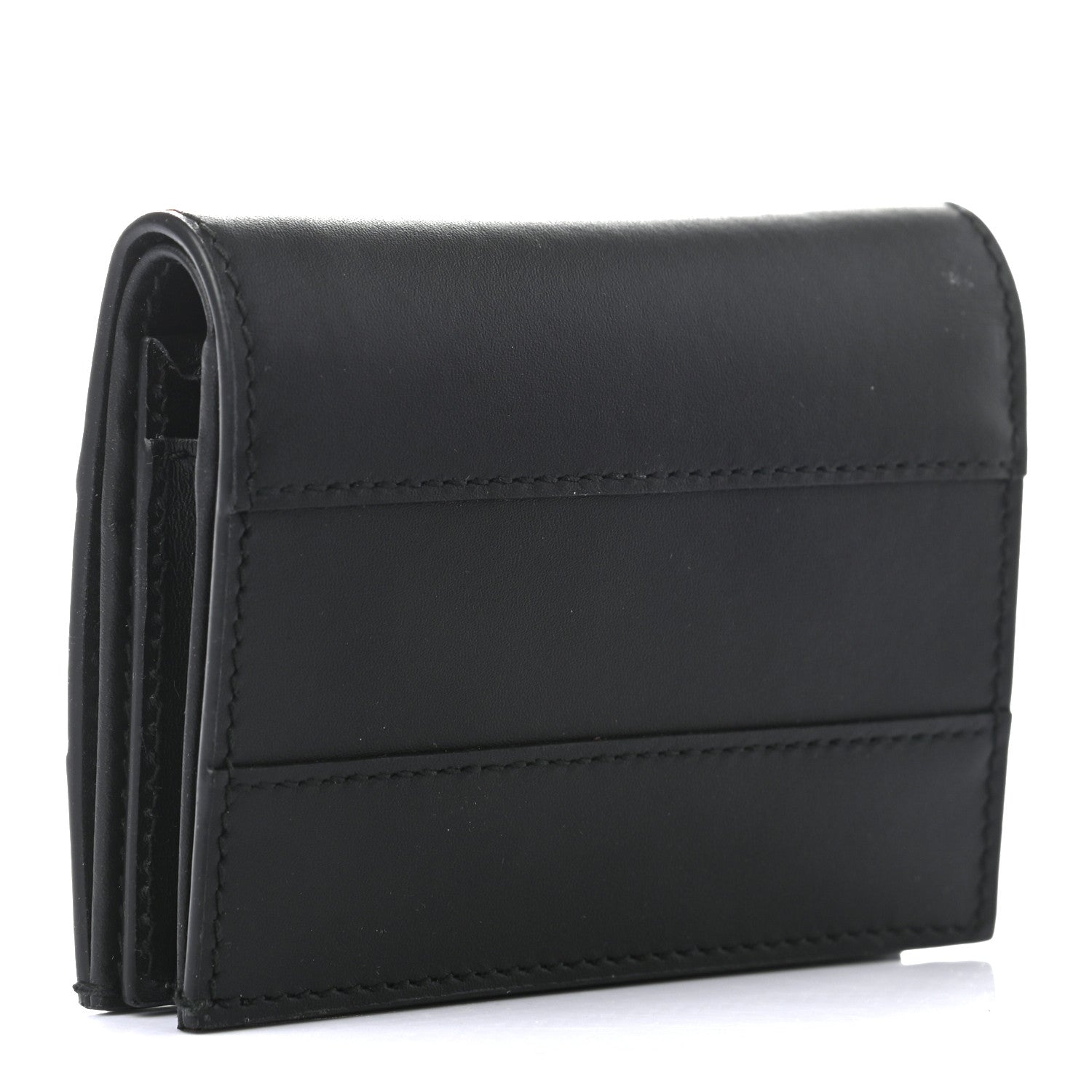 Gucci Calfskin Queen Margaret Card Case Wallet Black 3 of 7