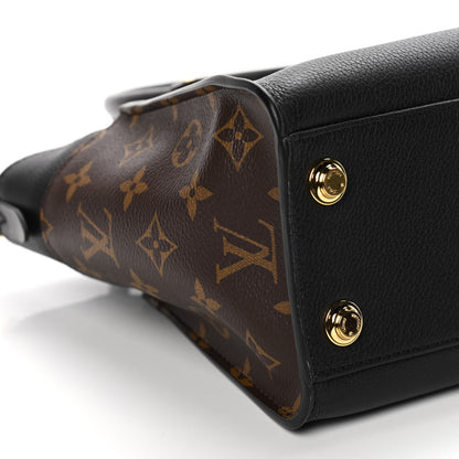 Louis Vuitton Calfskin Monogram On My Side PM Black 10 of 12