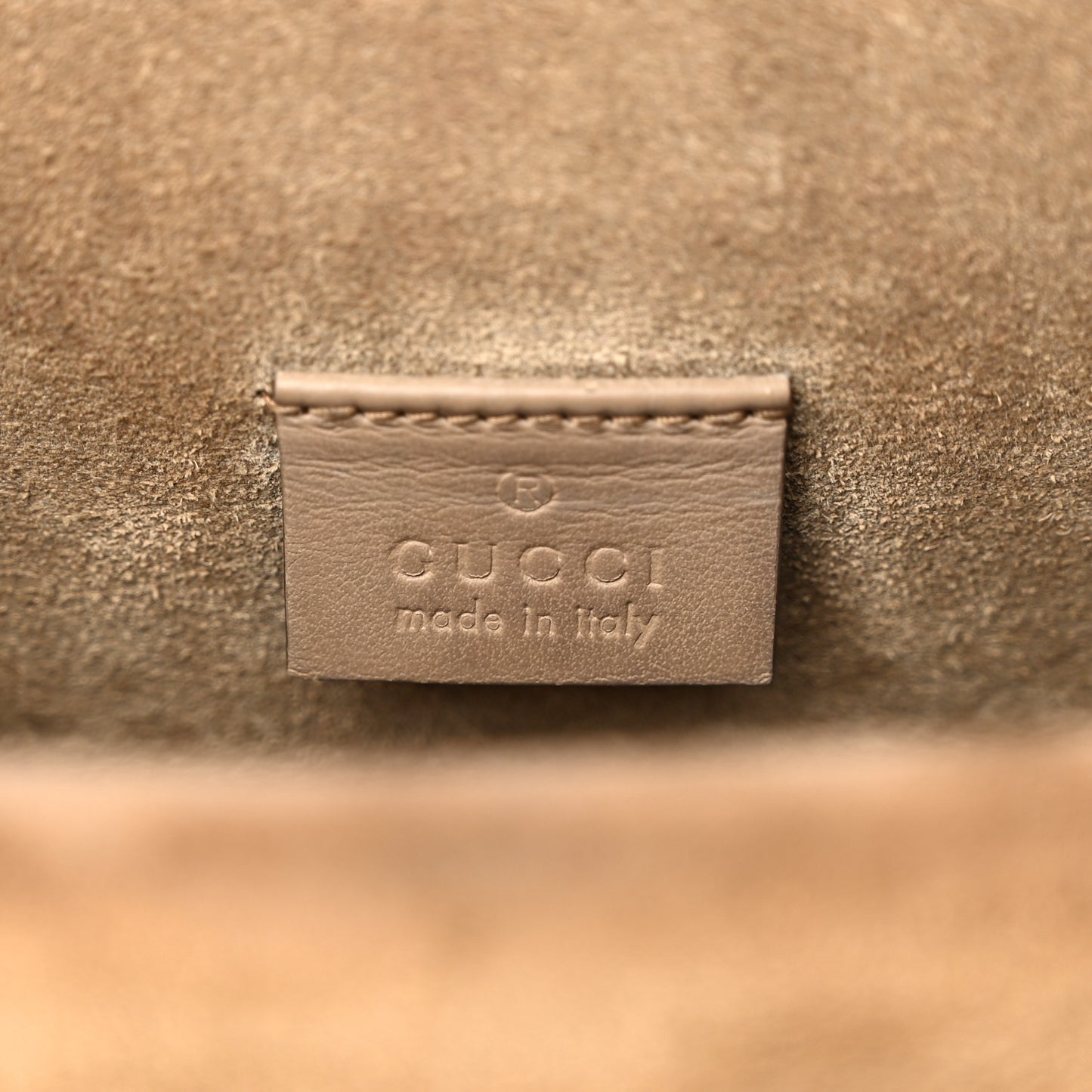 GG Supreme Monogram Mini Dionysus Shoulder Bag Taupe