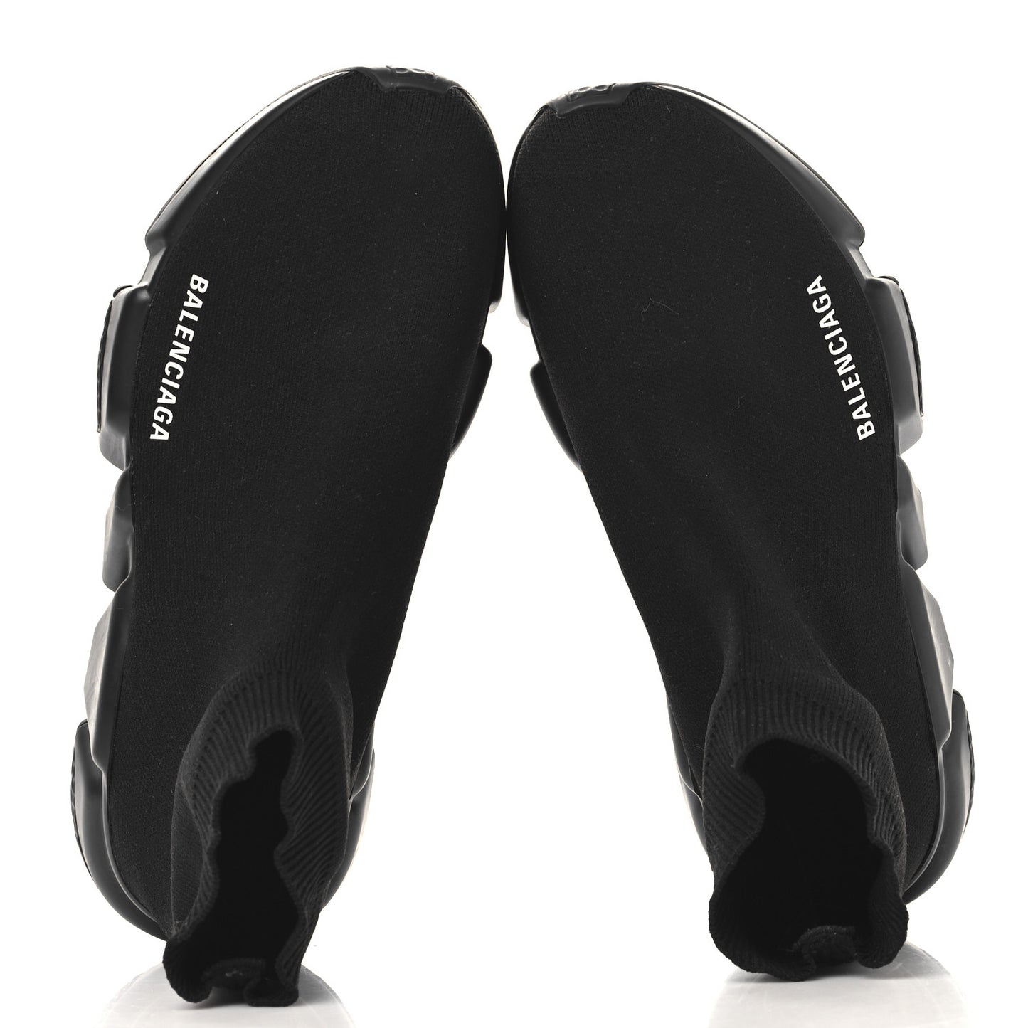 Neoprene Knit Womens Speed Sneakers 39 Black White