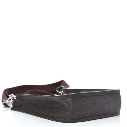 Hermes Taurillon Clemence Amazone Evelyne TPM Ebene Havane 4 of 10