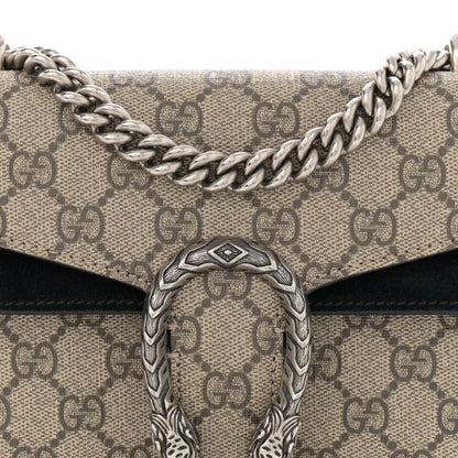 Gucci GG Supreme Monogram Mini Dionysus Shoulder Bag Black 8 of 12