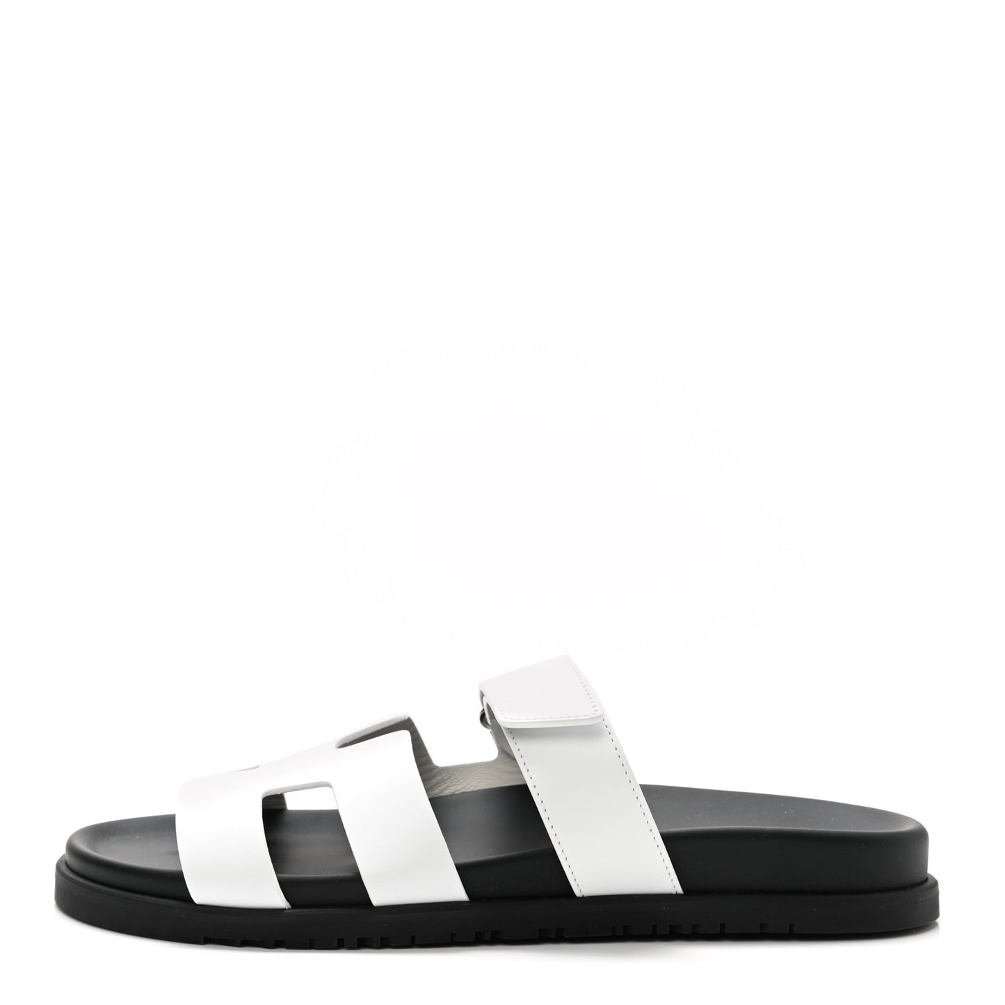 Calfskin Womens Chypre Sandals 41 White