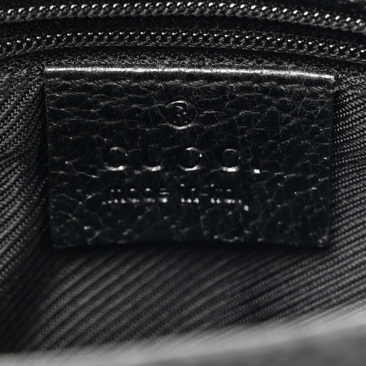 GG Monogram Web Flight Belt Bag Black