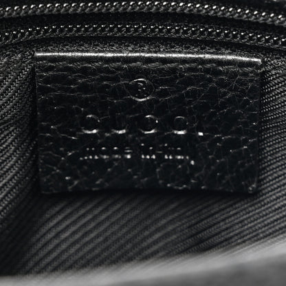 Gucci GG Monogram Web Flight Belt Bag Black 6 of 12