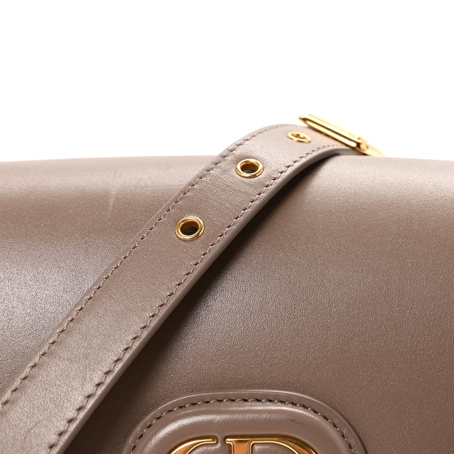 Christian Dior Box Calfskin Medium Bobby Flap Warm Taupe 7 of 9