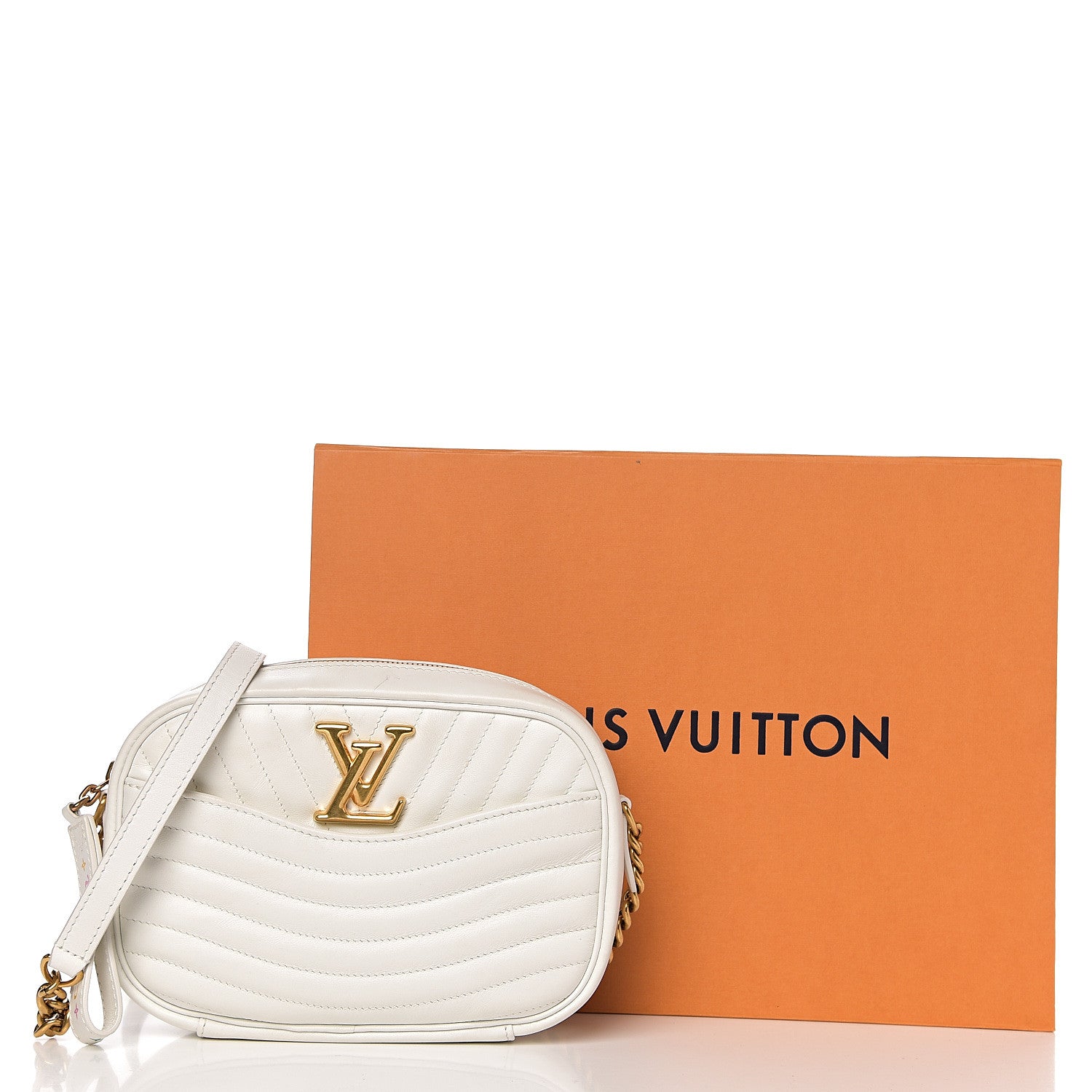 Louis Vuitton Calfskin New Wave Camera Bag White 12 of 12