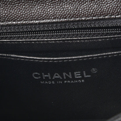 Chanel Iridescent Caviar Quilted Mini Rectangular Flap Black 6 of 8